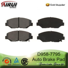 high quality auto brake pads for Accura,Honda Civic,Element,pilot